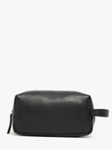 Leather Flandres Toiletry Kit Etrier Black flandres EFLA920M