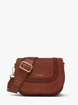 Sac Bandoulire S Lasso Cuir Etrier Marron lasso ELAS152S