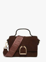 Sac Bandoulire Xs Altesse Suede Etrier Marron altesse suede EASU048X