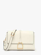 Sac Bandoulire S Torsade Cuir Etrier Blanc torsade ETOS169S