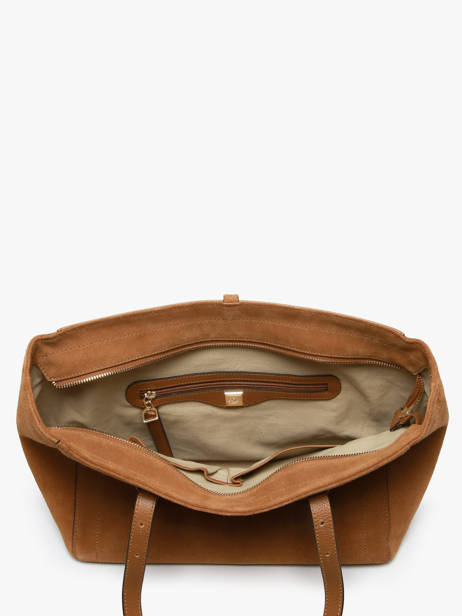 Shoulder Bag Altesse Suede Etrier Brown altesse suede EASU088M other view 3
