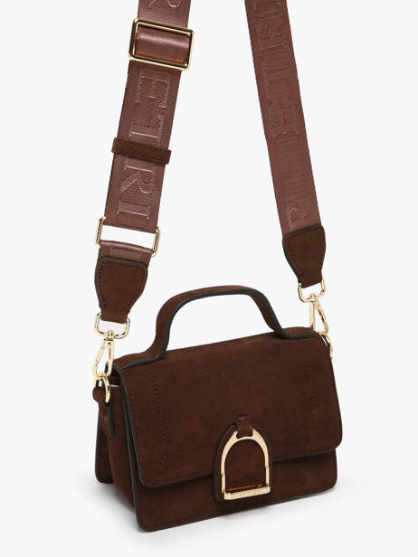 Crossbody Bag Xs Altesse Suede Etrier Brown altesse suede EASU048X other view 2